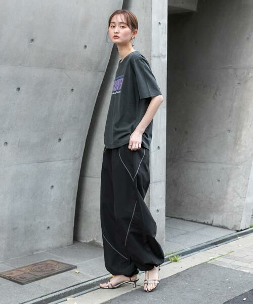 SENSE OF PLACE by URBAN RESEARCH / センスオブプレイス バイ アーバンリサーチ その他パンツ | 『ユニセックス』『セットアップ対応』 ブロックドトラックワイドパンツ | 詳細22