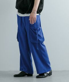 SENSE OF PLACE by URBAN RESEARCH / センスオブプレイス バイ アーバンリサーチ その他パンツ | 『セットアップ対応』 リネンライクサイドポケットワイドパンツ