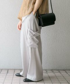 SENSE OF PLACE by URBAN RESEARCH / センスオブプレイス バイ アーバンリサーチ その他パンツ | 『セットアップ対応』 リネンライクサイドポケットワイドパンツ