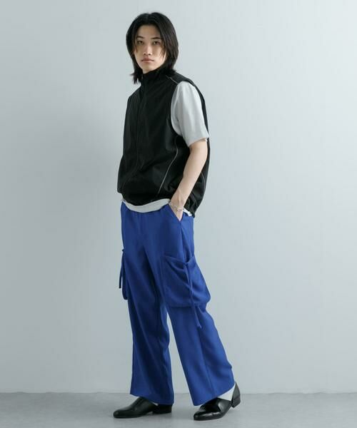 SENSE OF PLACE by URBAN RESEARCH / センスオブプレイス バイ アーバンリサーチ その他パンツ | 『セットアップ対応』 リネンライクサイドポケットワイドパンツ | 詳細7