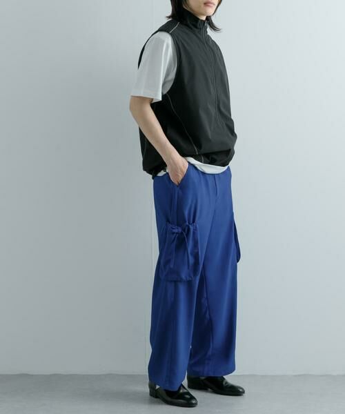 SENSE OF PLACE by URBAN RESEARCH / センスオブプレイス バイ アーバンリサーチ その他パンツ | 『セットアップ対応』 リネンライクサイドポケットワイドパンツ | 詳細8