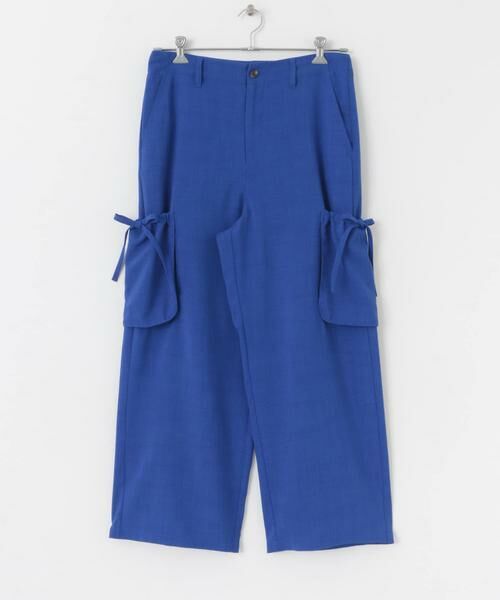 SENSE OF PLACE by URBAN RESEARCH / センスオブプレイス バイ アーバンリサーチ その他パンツ | 『セットアップ対応』 リネンライクサイドポケットワイドパンツ | 詳細9