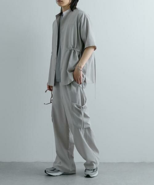 SENSE OF PLACE by URBAN RESEARCH / センスオブプレイス バイ アーバンリサーチ その他パンツ | 『セットアップ対応』 リネンライクサイドポケットワイドパンツ | 詳細27