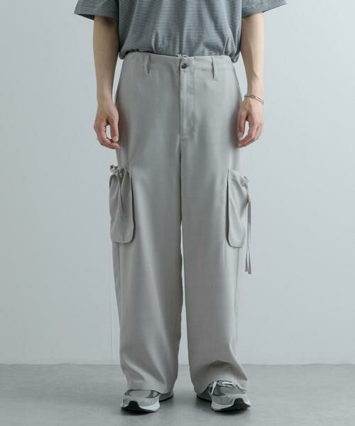 SENSE OF PLACE by URBAN RESEARCH / センスオブプレイス バイ アーバンリサーチ その他パンツ | 『セットアップ対応』 リネンライクサイドポケットワイドパンツ | 詳細29
