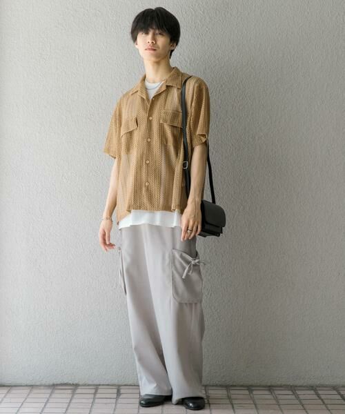 SENSE OF PLACE by URBAN RESEARCH / センスオブプレイス バイ アーバンリサーチ その他パンツ | 『セットアップ対応』 リネンライクサイドポケットワイドパンツ | 詳細20