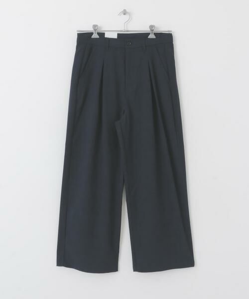 SENSE OF PLACE by URBAN RESEARCH / センスオブプレイス バイ アーバンリサーチ その他パンツ | 『イージーケア/セットアップ対応』リネンライクタックワイドパンツ | 詳細7