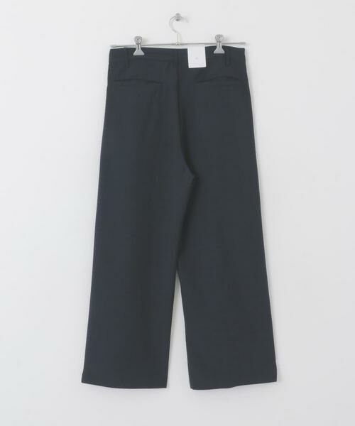 SENSE OF PLACE by URBAN RESEARCH / センスオブプレイス バイ アーバンリサーチ その他パンツ | 『イージーケア/セットアップ対応』リネンライクタックワイドパンツ | 詳細9