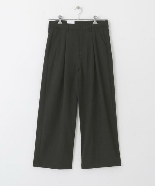 SENSE OF PLACE by URBAN RESEARCH / センスオブプレイス バイ アーバンリサーチ その他パンツ | 『イージーケア/セットアップ対応』リネンライクタックワイドパンツ | 詳細20