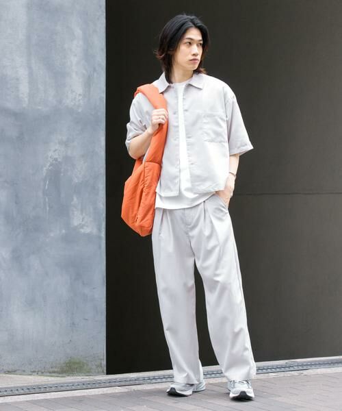 SENSE OF PLACE by URBAN RESEARCH / センスオブプレイス バイ アーバンリサーチ その他パンツ | 『イージーケア/セットアップ対応』リネンライクタックワイドパンツ | 詳細27