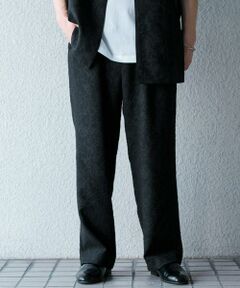 SENSE OF PLACE by URBAN RESEARCH / センスオブプレイス バイ アーバンリサーチ その他パンツ | 『セットアップ対応』 ボタニカルジャガードワイドスラックス