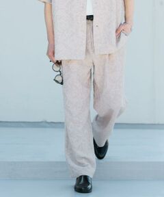 SENSE OF PLACE by URBAN RESEARCH / センスオブプレイス バイ アーバンリサーチ その他パンツ | 『セットアップ対応』 ボタニカルジャガードワイドスラックス