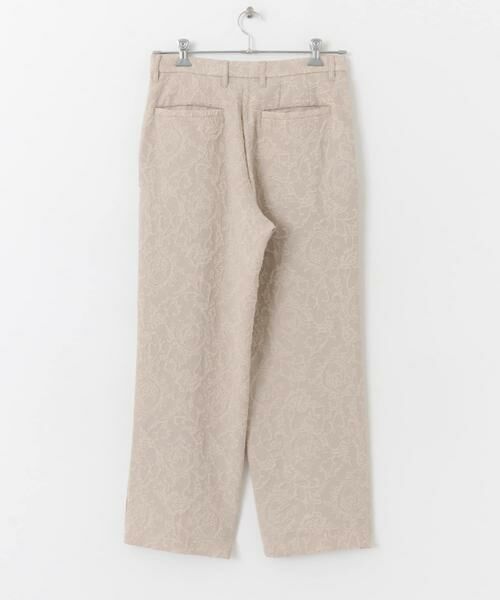 SENSE OF PLACE by URBAN RESEARCH / センスオブプレイス バイ アーバンリサーチ その他パンツ | 『セットアップ対応』 ボタニカルジャガードワイドスラックス | 詳細23