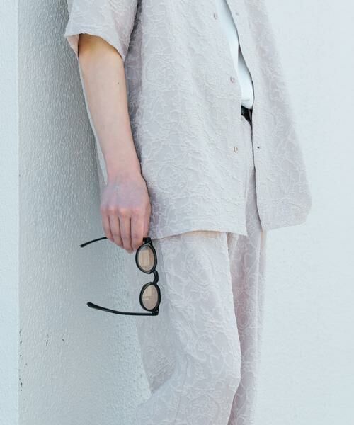 SENSE OF PLACE by URBAN RESEARCH / センスオブプレイス バイ アーバンリサーチ その他パンツ | 『セットアップ対応』 ボタニカルジャガードワイドスラックス | 詳細11