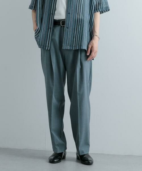 SENSE OF PLACE by URBAN RESEARCH / センスオブプレイス バイ アーバンリサーチ その他パンツ | 『セットアップ対応』 『UR TECH DRYLUXE』リネンライクテーパードパンツ | 詳細8