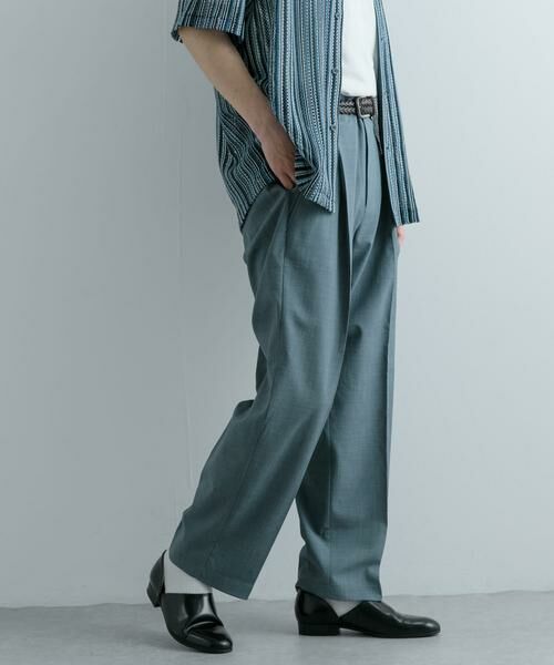 SENSE OF PLACE by URBAN RESEARCH / センスオブプレイス バイ アーバンリサーチ その他パンツ | 『セットアップ対応』 『UR TECH DRYLUXE』リネンライクテーパードパンツ | 詳細11