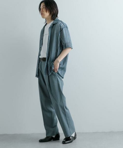 SENSE OF PLACE by URBAN RESEARCH / センスオブプレイス バイ アーバンリサーチ その他パンツ | 『セットアップ対応』 『UR TECH DRYLUXE』リネンライクテーパードパンツ | 詳細13