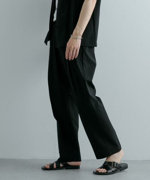 SENSE OF PLACE by URBAN RESEARCH / センスオブプレイス バイ アーバンリサーチ その他パンツ | 『セットアップ対応』 『UR TECH DRYLUXE』リネンライクテーパードパンツ | 詳細29