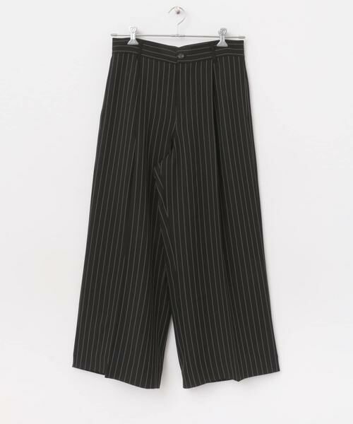 SENSE OF PLACE by URBAN RESEARCH / センスオブプレイス バイ アーバンリサーチ その他パンツ | ワンタックピンストライプワイドスラックス | 詳細12