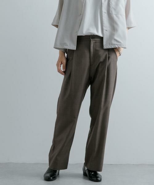 SENSE OF PLACE by URBAN RESEARCH / センスオブプレイス バイ アーバンリサーチ その他パンツ | チェックワンタックワイドスラックス | 詳細2