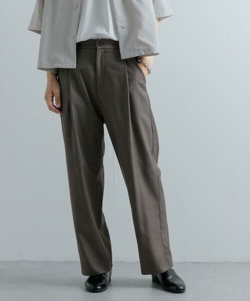 SENSE OF PLACE by URBAN RESEARCH / センスオブプレイス バイ アーバンリサーチ その他パンツ | チェックワンタックワイドスラックス | 詳細3