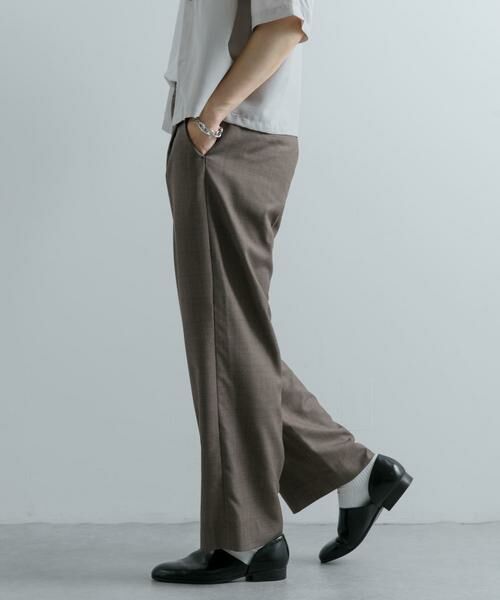 SENSE OF PLACE by URBAN RESEARCH / センスオブプレイス バイ アーバンリサーチ その他パンツ | チェックワンタックワイドスラックス | 詳細5