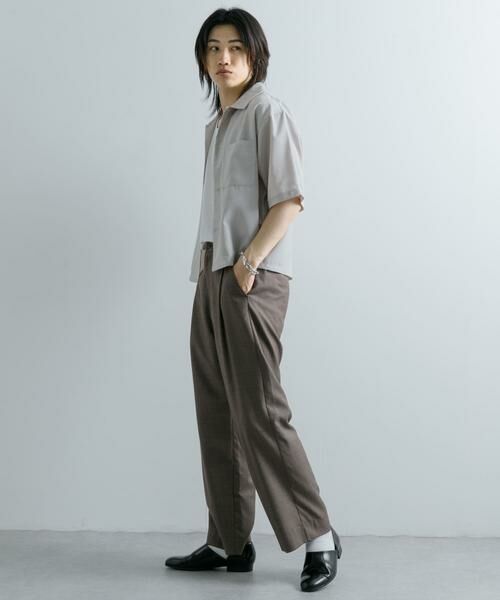 SENSE OF PLACE by URBAN RESEARCH / センスオブプレイス バイ アーバンリサーチ その他パンツ | チェックワンタックワイドスラックス | 詳細7