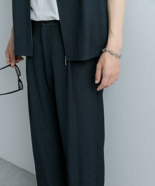 SENSE OF PLACE by URBAN RESEARCH / センスオブプレイス バイ アーバンリサーチ その他パンツ | チェックワンタックワイドスラックス | 詳細11