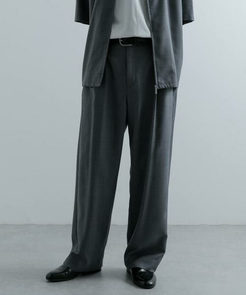 SENSE OF PLACE by URBAN RESEARCH / センスオブプレイス バイ アーバンリサーチ その他パンツ | チェックワンタックワイドスラックス | 詳細23