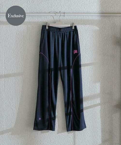 SENSE OF PLACE by URBAN RESEARCH / センスオブプレイス バイ アーバンリサーチ その他パンツ | 『別注』SHUHEI KOKI×SENSE OF PLACE トラックパンツ(ネイビー)