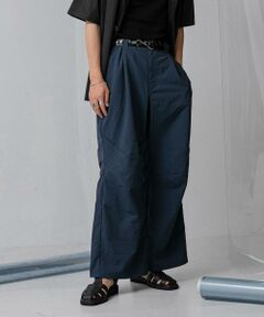 SENSE OF PLACE by URBAN RESEARCH / センスオブプレイス バイ アーバンリサーチ その他パンツ | 『わたべ×SOP』ナイロンフレアワイドパンツ