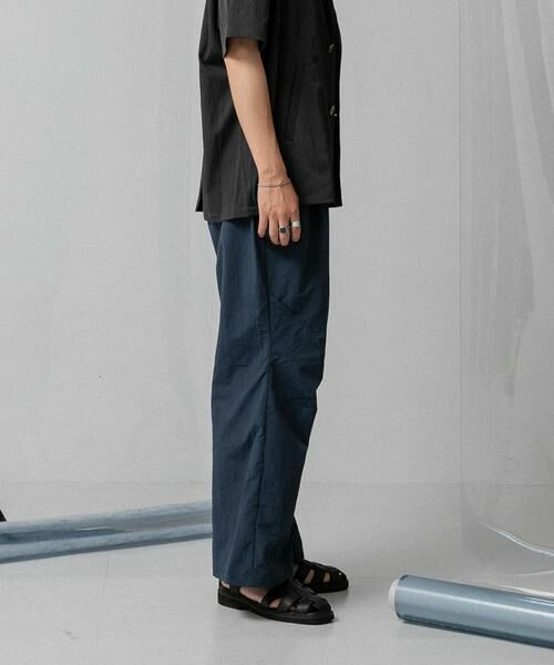 SENSE OF PLACE by URBAN RESEARCH / センスオブプレイス バイ アーバンリサーチ その他パンツ | 『わたべ×SOP』ナイロンフレアワイドパンツ | 詳細6