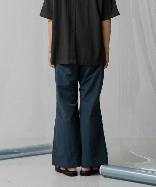 SENSE OF PLACE by URBAN RESEARCH / センスオブプレイス バイ アーバンリサーチ その他パンツ | 『わたべ×SOP』ナイロンフレアワイドパンツ | 詳細7