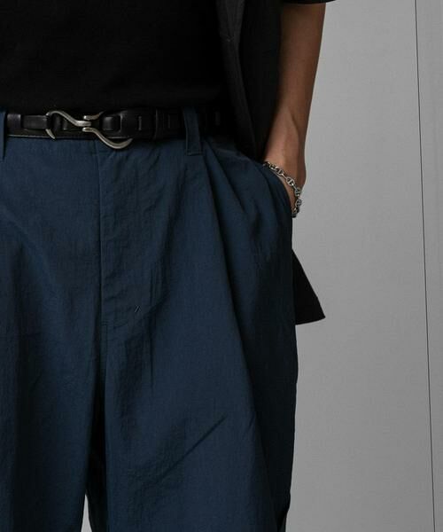 SENSE OF PLACE by URBAN RESEARCH / センスオブプレイス バイ アーバンリサーチ その他パンツ | 『わたべ×SOP』ナイロンフレアワイドパンツ | 詳細8