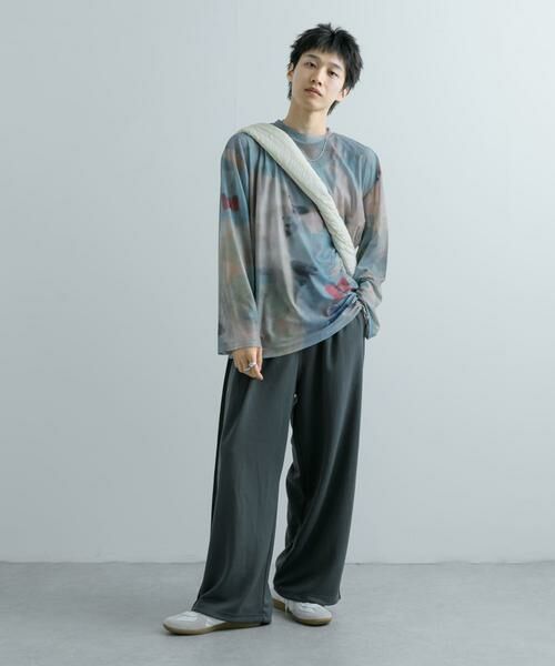 SENSE OF PLACE by URBAN RESEARCH / センスオブプレイス バイ アーバンリサーチ その他パンツ | ジャージラインワイドパンツ | 詳細20