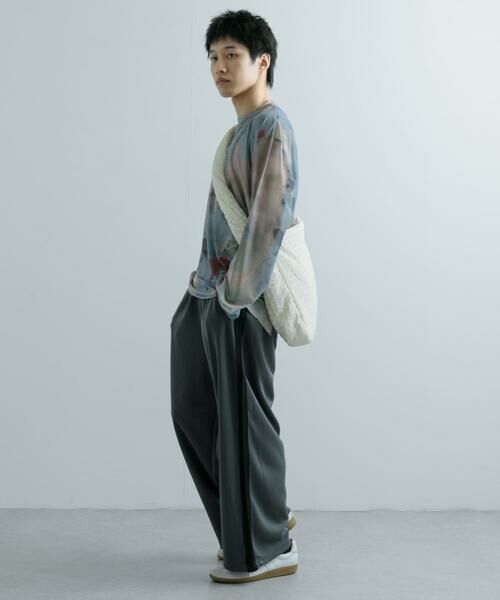 SENSE OF PLACE by URBAN RESEARCH / センスオブプレイス バイ アーバンリサーチ その他パンツ | ジャージラインワイドパンツ | 詳細21