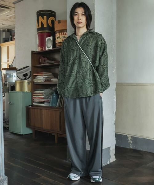 SENSE OF PLACE by URBAN RESEARCH / センスオブプレイス バイ アーバンリサーチ その他パンツ | ジャージラインワイドパンツ | 詳細12