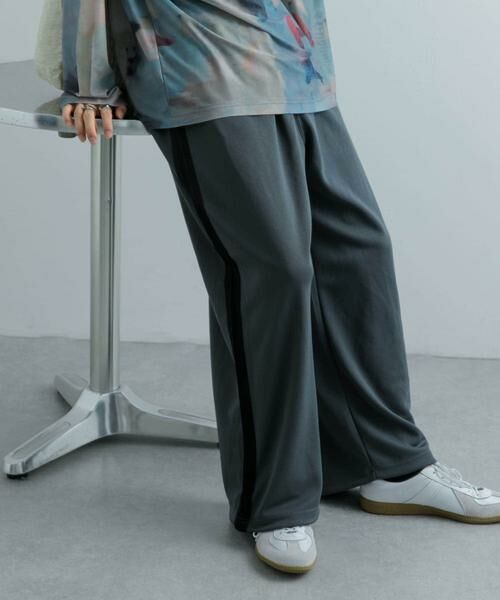 SENSE OF PLACE by URBAN RESEARCH / センスオブプレイス バイ アーバンリサーチ その他パンツ | ジャージラインワイドパンツ | 詳細14