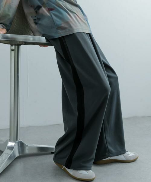 SENSE OF PLACE by URBAN RESEARCH / センスオブプレイス バイ アーバンリサーチ その他パンツ | ジャージラインワイドパンツ | 詳細15