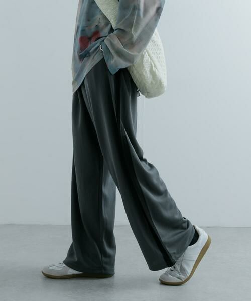 SENSE OF PLACE by URBAN RESEARCH / センスオブプレイス バイ アーバンリサーチ その他パンツ | ジャージラインワイドパンツ | 詳細17