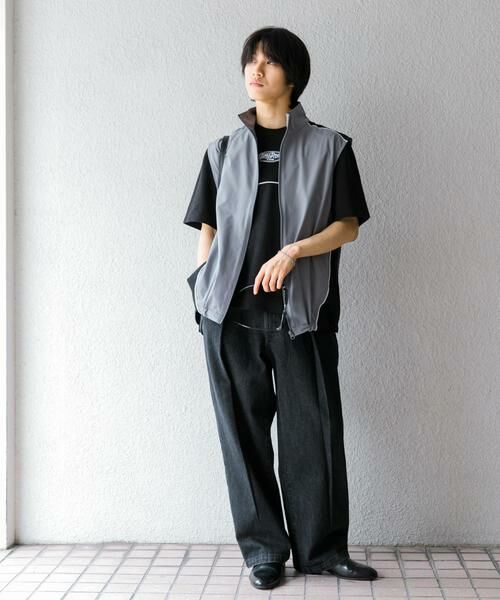 SENSE OF PLACE by URBAN RESEARCH / センスオブプレイス バイ アーバンリサーチ その他アウター | 『セットアップ対応』 ブロックドトラックベスト | 詳細17