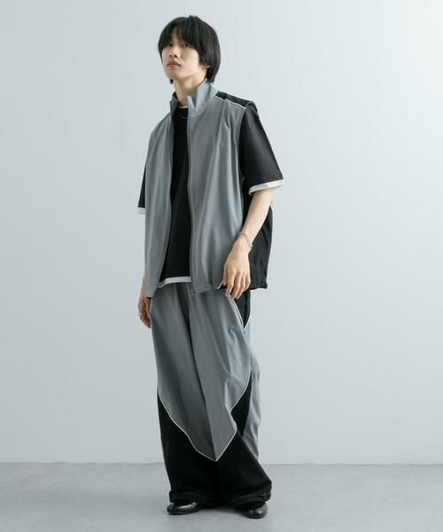 SENSE OF PLACE by URBAN RESEARCH / センスオブプレイス バイ アーバンリサーチ その他アウター | 『セットアップ対応』 ブロックドトラックベスト | 詳細21