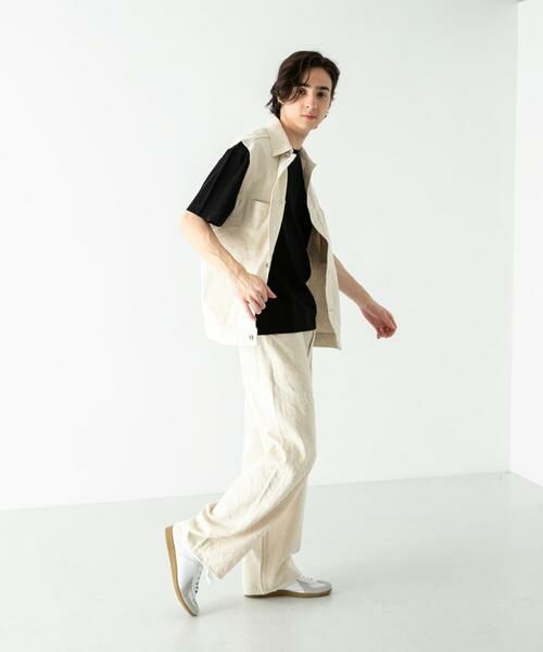 SENSE OF PLACE by URBAN RESEARCH / センスオブプレイス バイ アーバンリサーチ ベスト | 『セットアップ対応』 フラワーデニムベスト | 詳細16