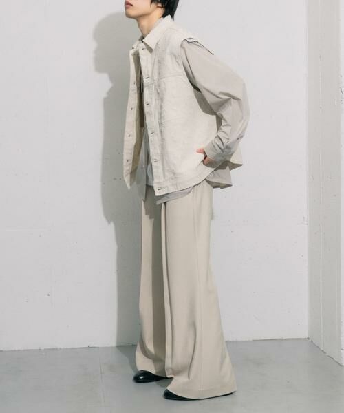 SENSE OF PLACE by URBAN RESEARCH / センスオブプレイス バイ アーバンリサーチ ベスト | 『セットアップ対応』 フラワーデニムベスト | 詳細24