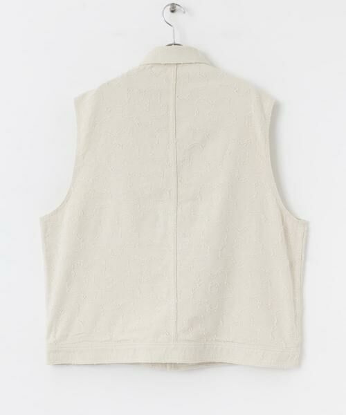 SENSE OF PLACE by URBAN RESEARCH / センスオブプレイス バイ アーバンリサーチ ベスト | 『セットアップ対応』 フラワーデニムベスト | 詳細27