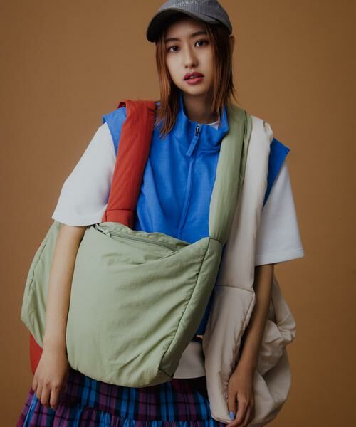 SENSE OF PLACE by URBAN RESEARCH / センスオブプレイス バイ アーバンリサーチ ベスト | 『イージーケア/セットアップ対応』リネンライクスタンドカラーWジップベスト | 詳細5