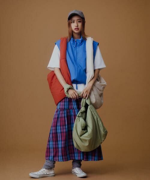 SENSE OF PLACE by URBAN RESEARCH / センスオブプレイス バイ アーバンリサーチ ベスト | 『イージーケア/セットアップ対応』リネンライクスタンドカラーWジップベスト | 詳細7