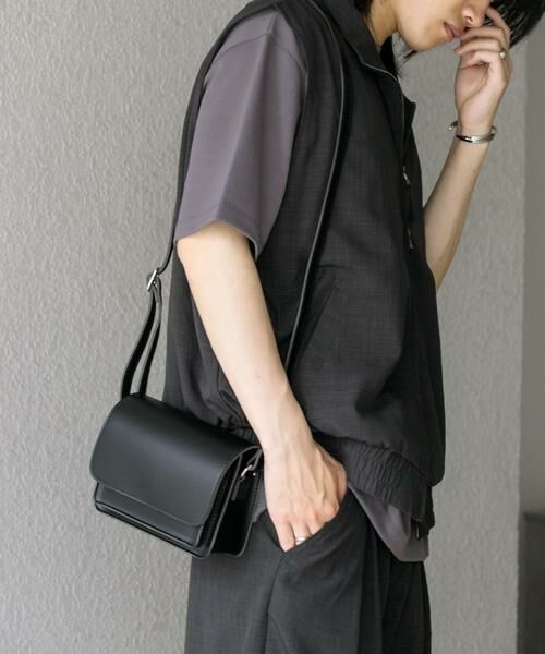 SENSE OF PLACE by URBAN RESEARCH / センスオブプレイス バイ アーバンリサーチ ベスト | 『イージーケア/セットアップ対応』リネンライクスタンドカラーWジップベスト | 詳細29