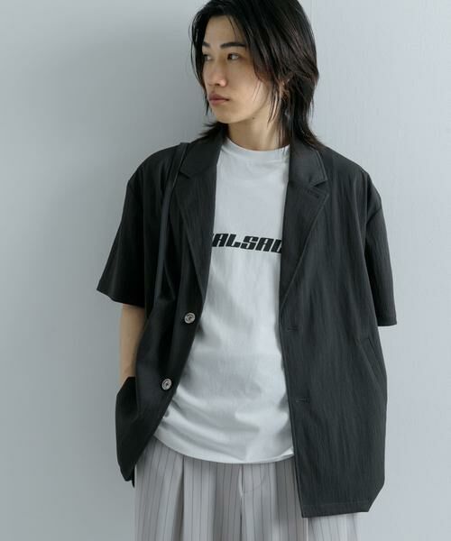 SENSE OF PLACE by URBAN RESEARCH / センスオブプレイス バイ アーバンリサーチ その他アウター | ルーズテーラードジャケット(5分袖) | 詳細14