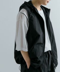 SENSE OF PLACE by URBAN RESEARCH / センスオブプレイス バイ アーバンリサーチ その他アウター | 『セットアップ対応』ナイロンフーデッドトラックベスト