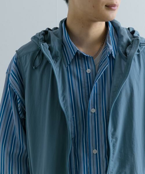 SENSE OF PLACE by URBAN RESEARCH / センスオブプレイス バイ アーバンリサーチ その他アウター | 『セットアップ対応』ナイロンフーデッドトラックベスト | 詳細10